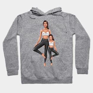 Mommy and Me Yoga Time Hoodie